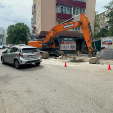 В районе Луговой почти два месяца будут перекрывать придомовые проезды для ремонта теплотрассы