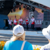 Некоторые регионы ставили небольшие сцены рядом со своим павильоном — newsvl.ru