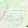 Маршрут № 46А — newsvl.ru