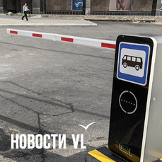 Шлагбаум на площади Семёновской повредили в первую же ночь его работы (ВИДЕО)