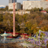 Выше всех стоит "Фитиль" - аттракцион со свободным падением — newsvl.ru