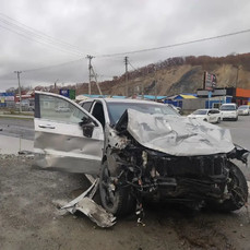 В Находке 55-летний водитель Toyota Harrier спровоцировал аварию и погиб