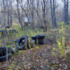 Свалка шин в лесу на Седанке, неподалёку от «Седанка Парка» — newsvl.ru