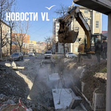 На Бестужева частично перекрыли одну из двух полос, чтобы устранить повреждение на теплотрассе – сегодня траншею должны закопать (ФОТО; ВИДЕО)